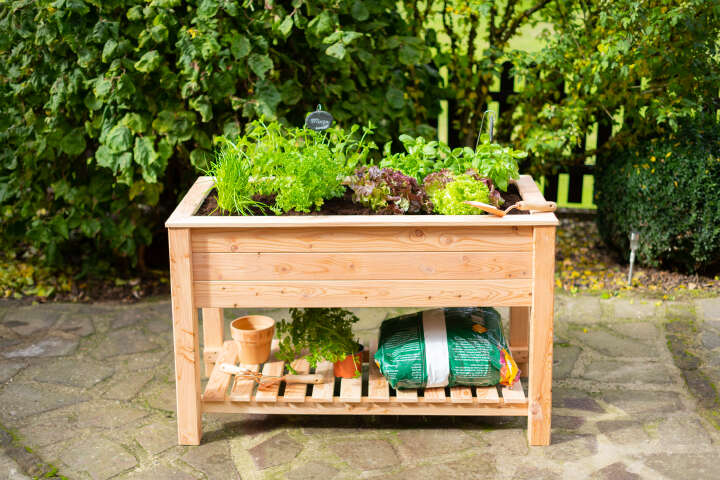 WESTMANN Hochbeet Emily inklusive Ablage